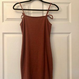 Tie Strap Knit Dress